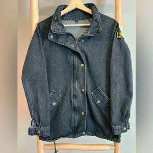 Commanding Officer Gooby K S Patrol  Black Denim barn  Jacket Large